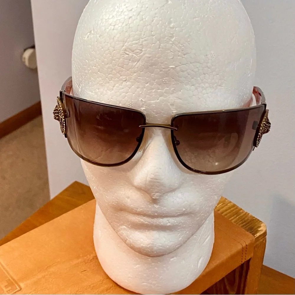 Ed Hardy EHS 039 Love Kills Slowly 3‎ Sunglasses Tortoise Sz 78-16-112 Skull